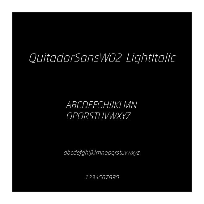 QuitadorSansW02-LightItalic