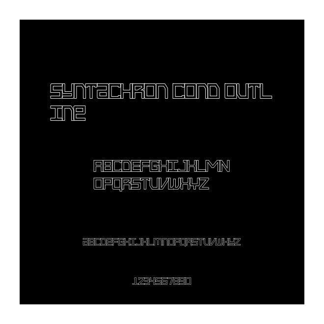 Syntachron Cond Outline
