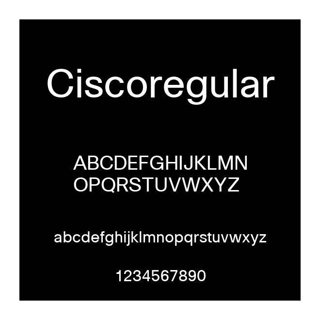 Ciscoregular