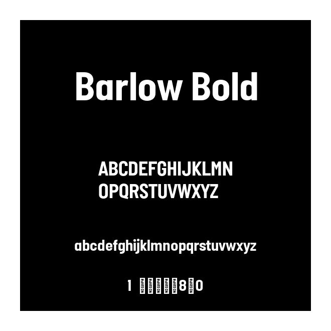 Barlow Bold