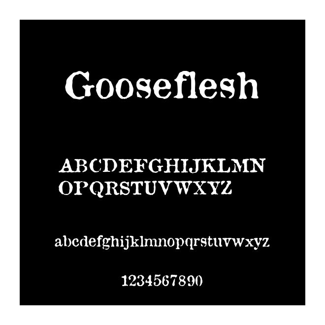 Gooseflesh