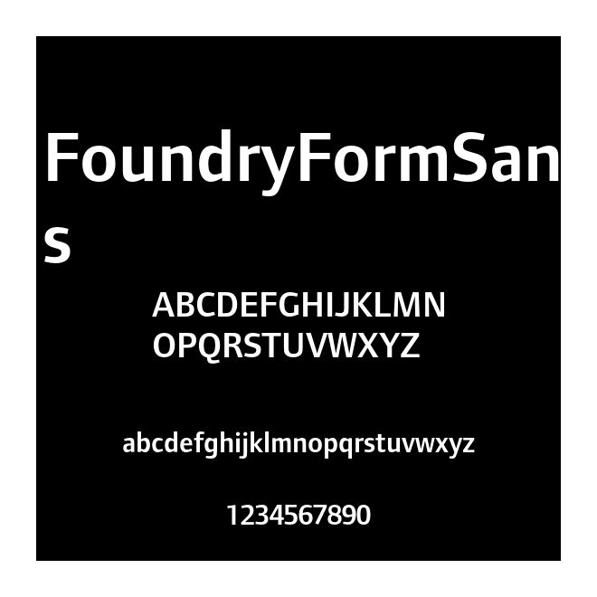 FoundryFormSans