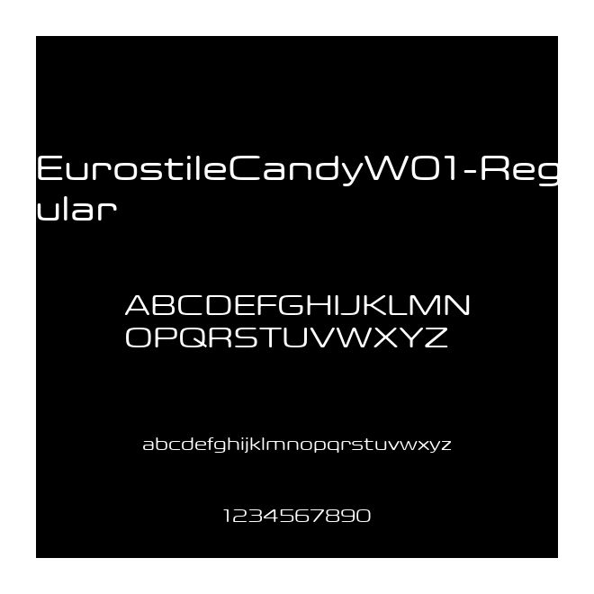 EurostileCandyW01-Regular