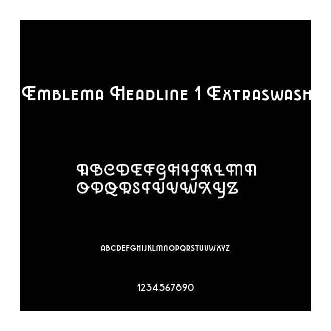 Emblema Headline 1 Extraswash