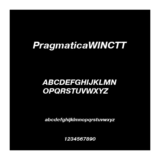 PragmaticaWINCTT