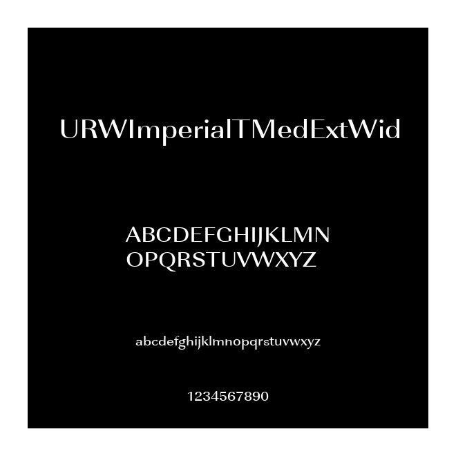 URWImperialTMedExtWid