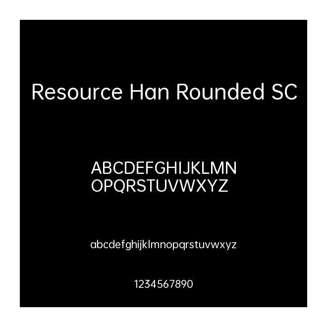 Resource Han Rounded SC