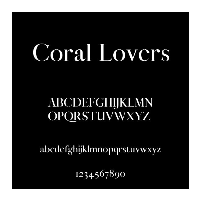 Coral Lovers