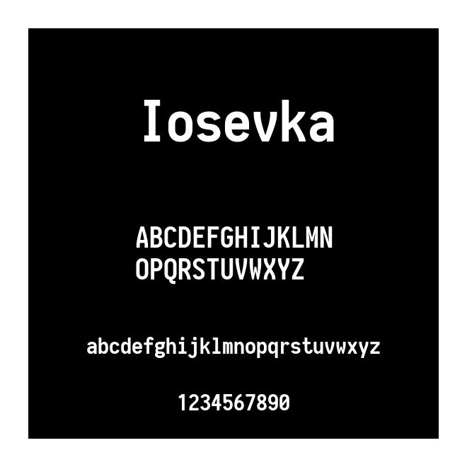 Iosevka