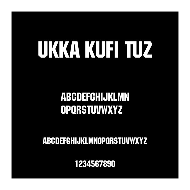 UKKA Kufi Tuz