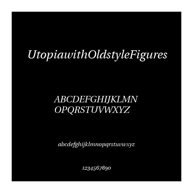UtopiawithOldstyleFigures