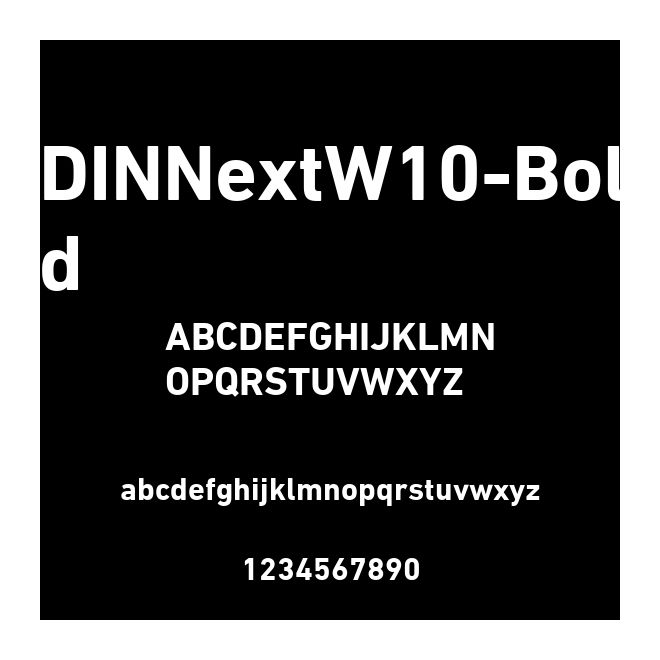 DINNextW10-Bold