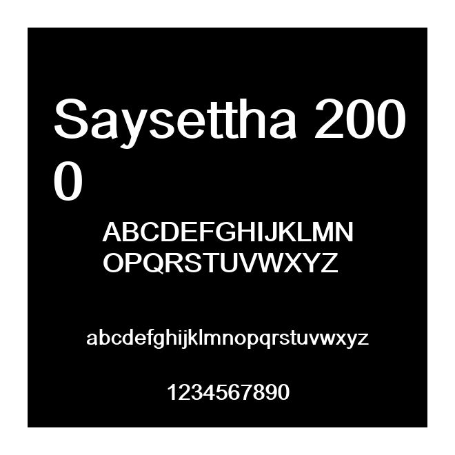 Saysettha 2000
