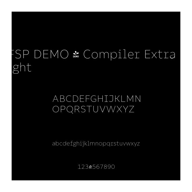 FSP DEMO - Compiler Extra Light