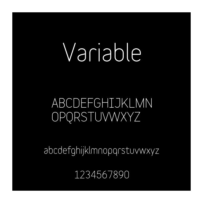 Variable