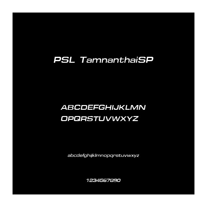PSL TamnanthaiSP