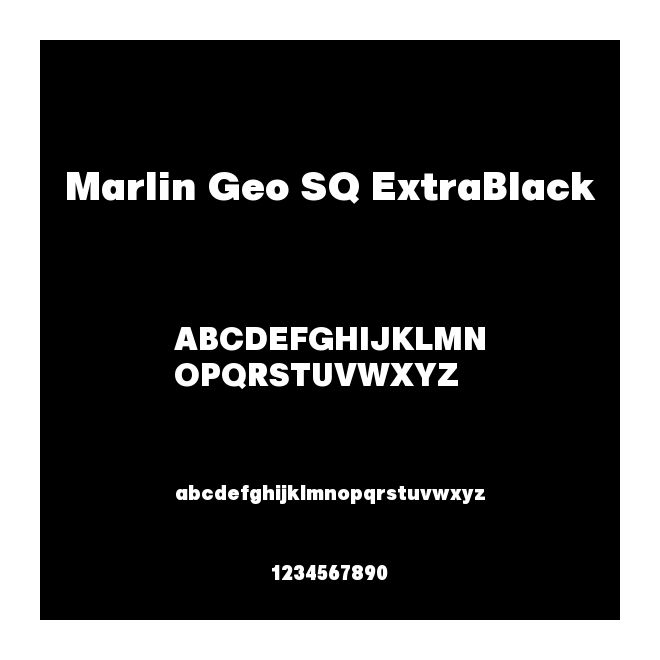 Marlin Geo SQ ExtraBlack