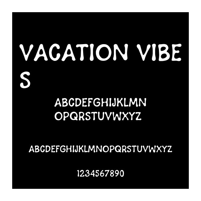 VACATION VIBES