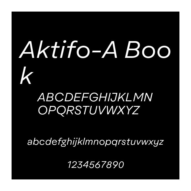 Aktifo-A Book