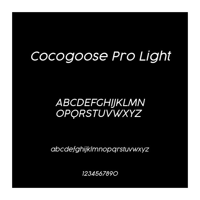 Cocogoose Pro Light