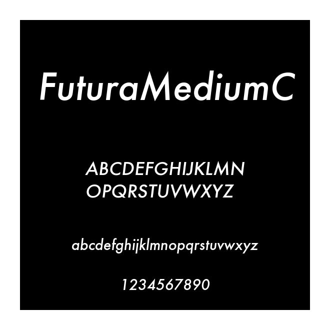 FuturaMediumC