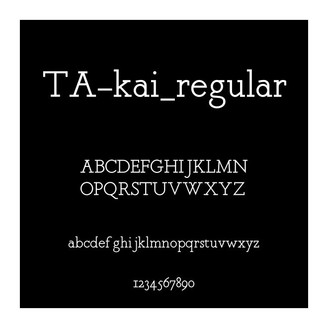 TA-kai_regular