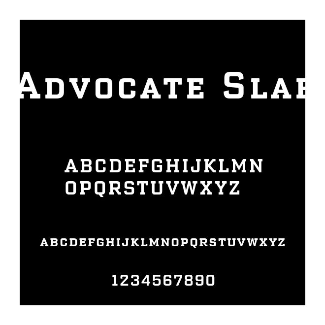 Advocate Slab