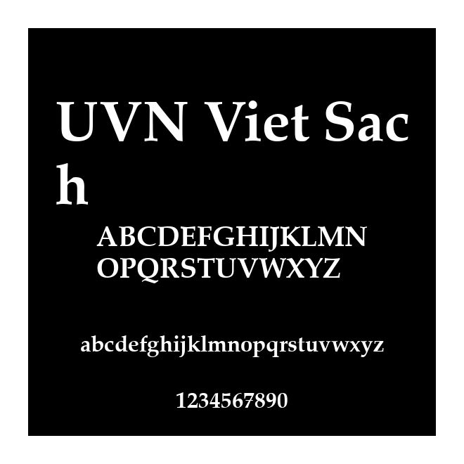 UVN Viet Sach