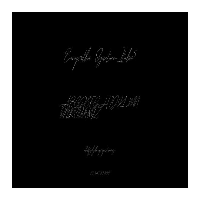 Baropetha Signature_Italic5