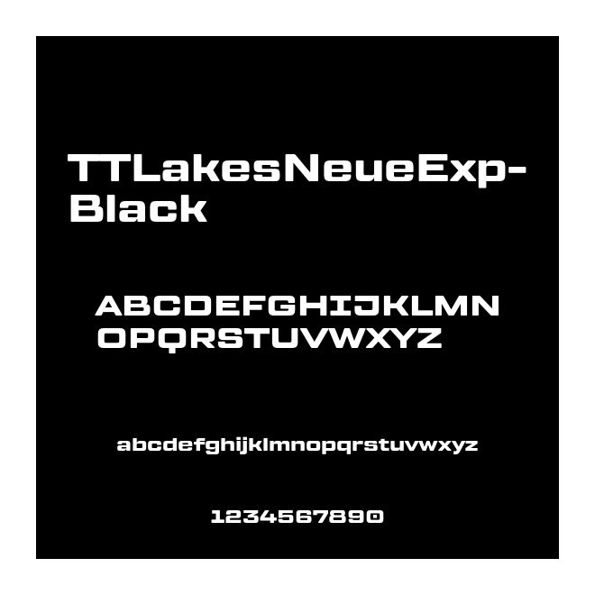 TTLakesNeueExp-Black