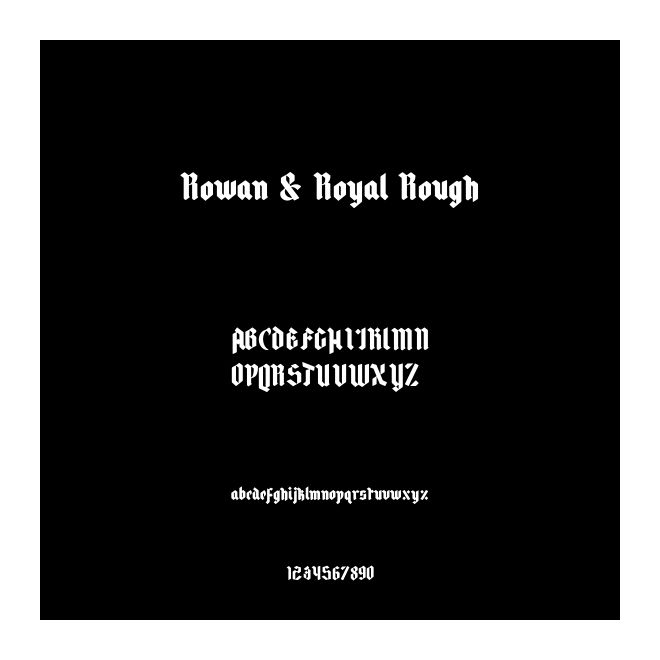 Rowan & Royal Rough