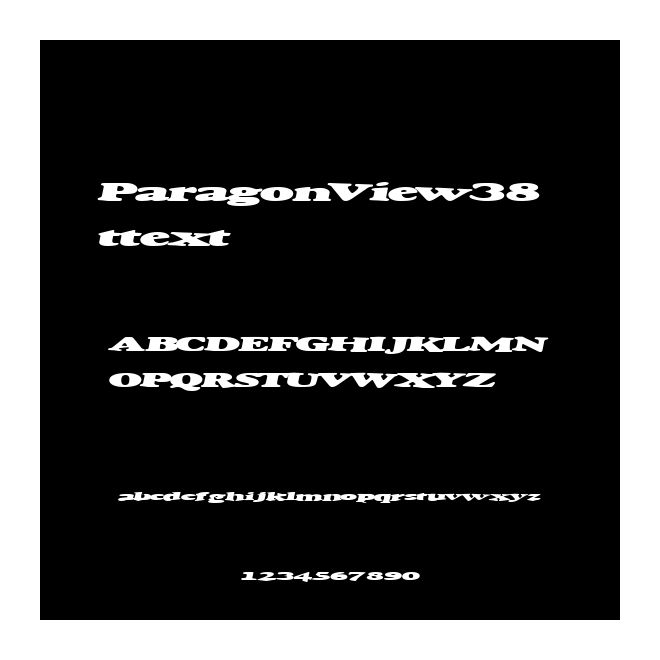 ParagonView38 ttext