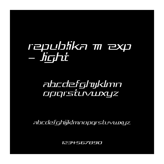 Republika III Exp - Light