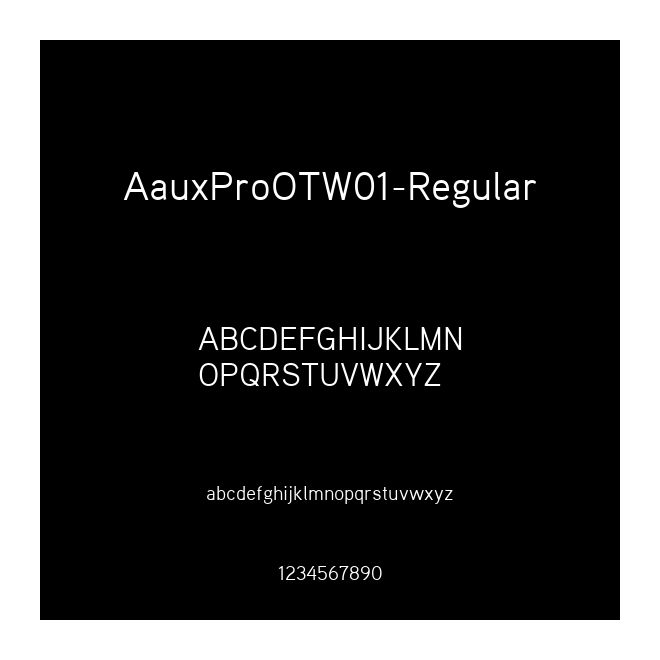 AauxProOTW01-Regular