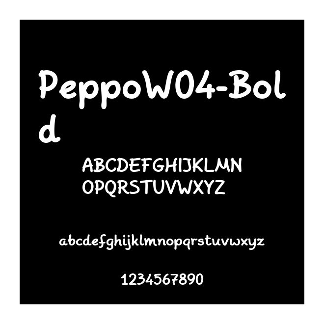 PeppoW04-Bold