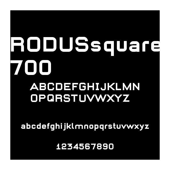 RODUSsquare700