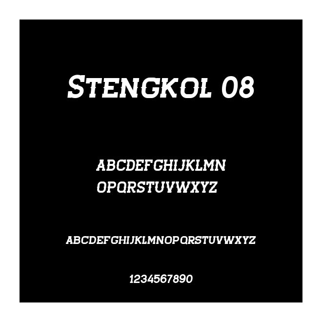 Stengkol 08