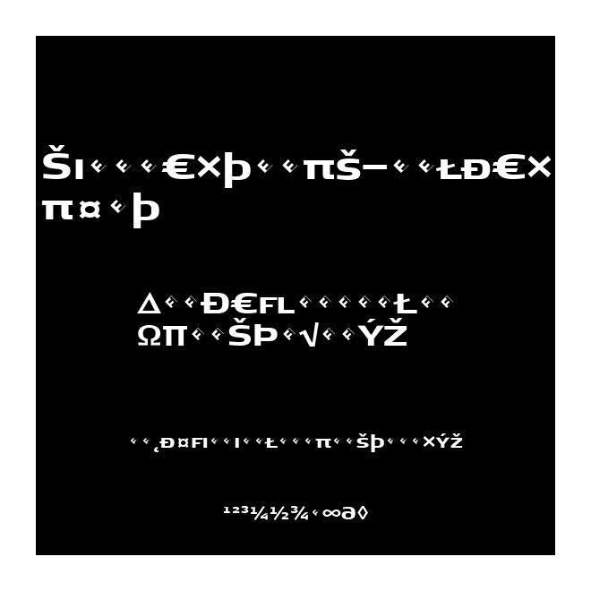 SignaExtCaps-BoldExpert