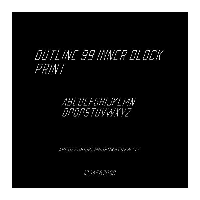 OUTLINE 99 INNER BLOCKPRINT