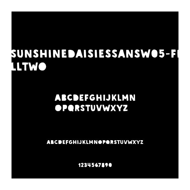 SunshineDaisiesSansW05-FillTwo