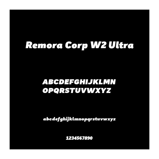 Remora Corp W2 Ultra