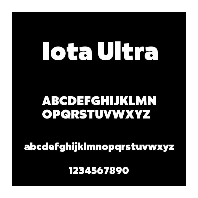 Iota Ultra