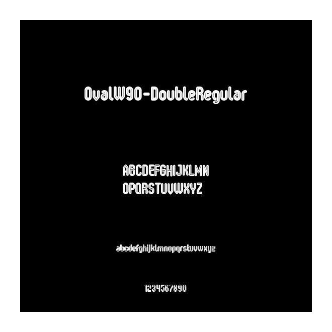 OvalW90-DoubleRegular