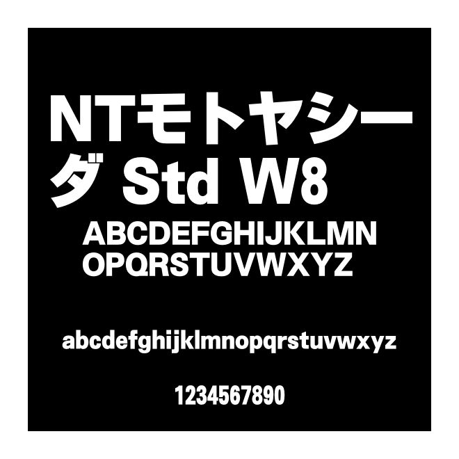 NTモトヤシーダ Std W8