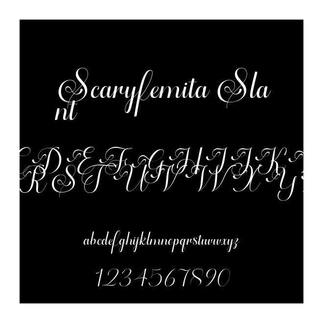 Scaryfemita Slant