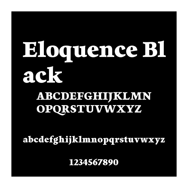 Eloquence Black