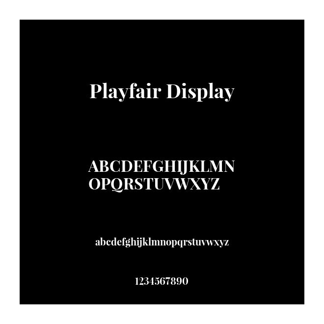 Playfair Display
