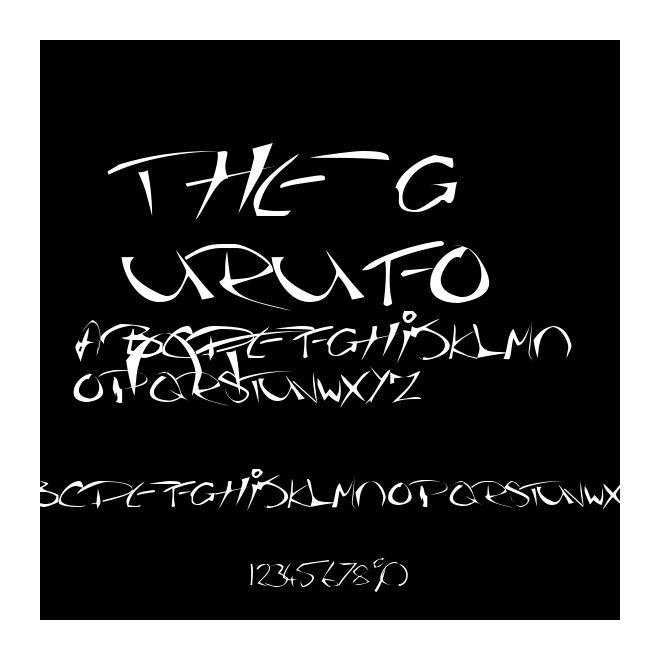 The Guru Font