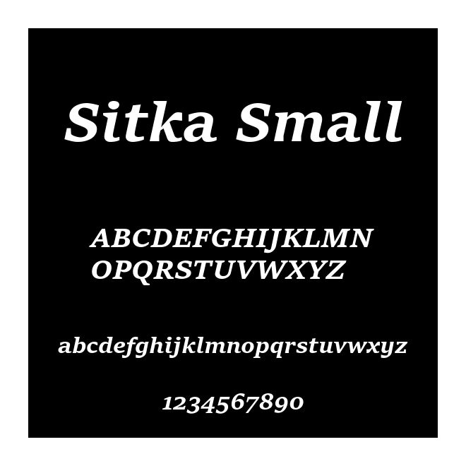 Sitka Small