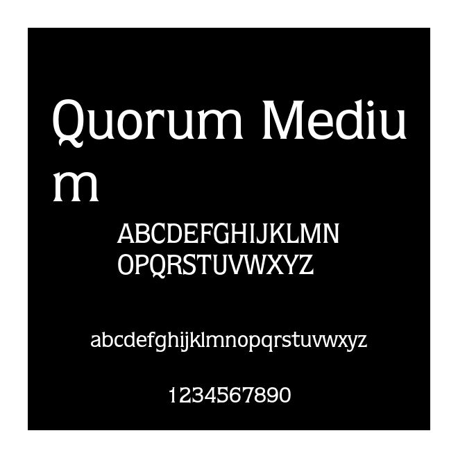 Quorum Medium